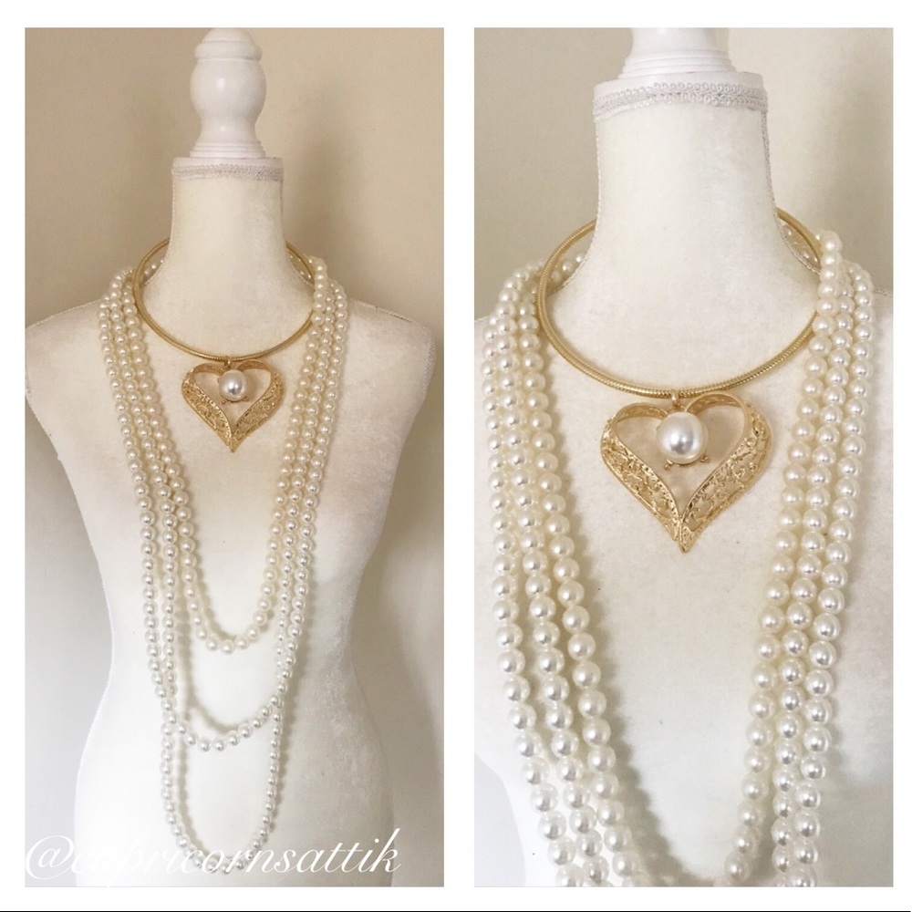 Heart of Pearl Neck Piece✨✨